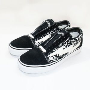 NIB Revenge x Storm Black Rag Sneakers